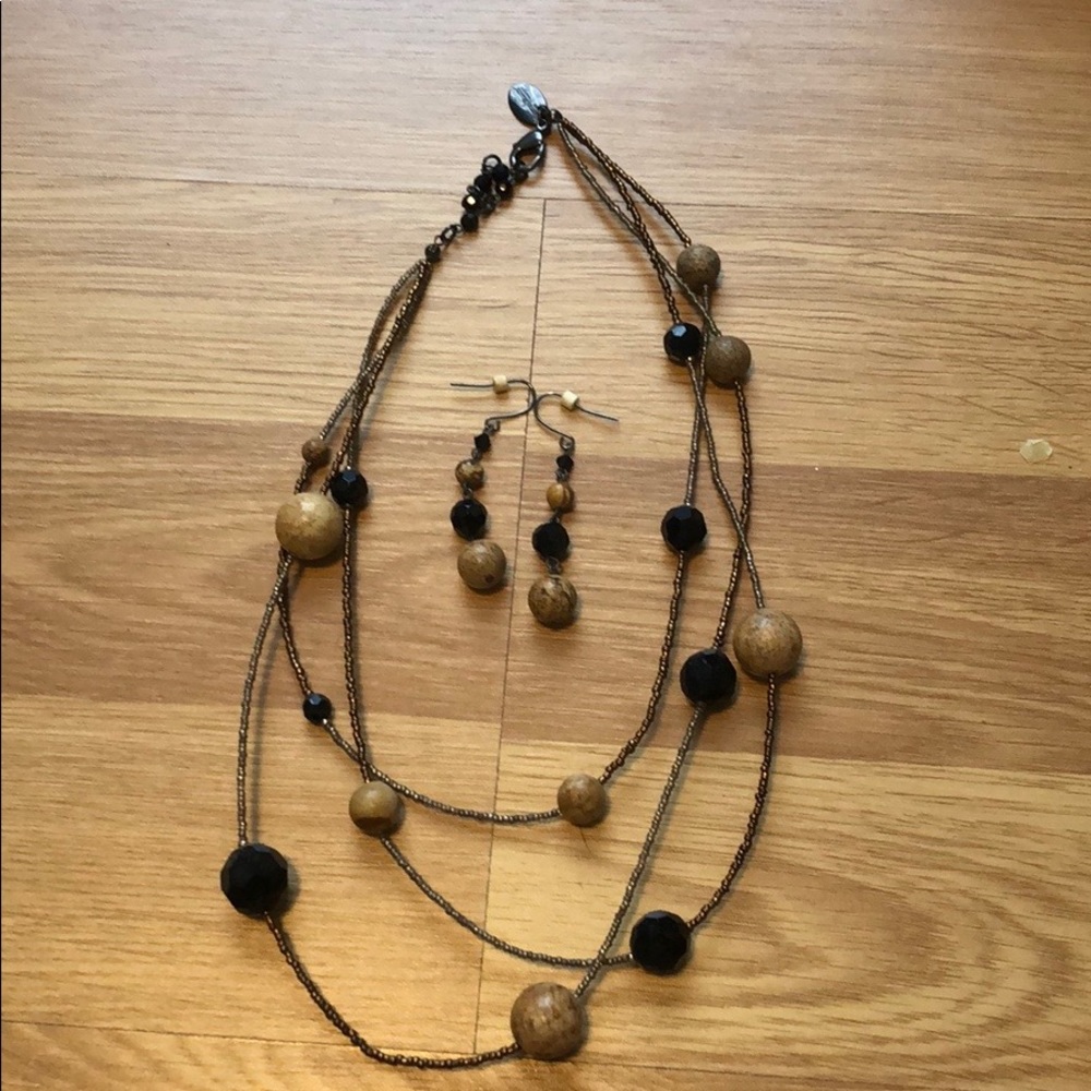 WHBM necklace and earrings